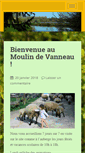 Mobile Screenshot of moulin-de-vanneau.fr