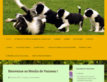 Tablet Screenshot of moulin-de-vanneau.fr